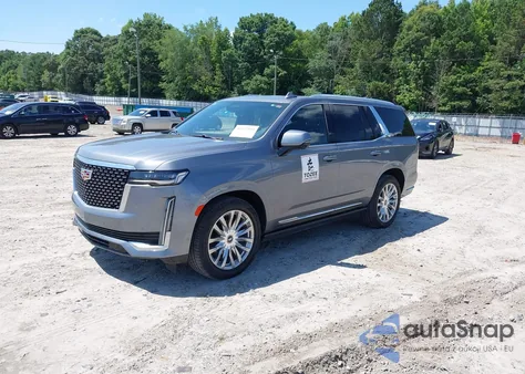 2022 Cadillac Escalade 2Wd Premium Luxury z USA, uszkodzony, nr VIN 1GYS3CKL9NR206472